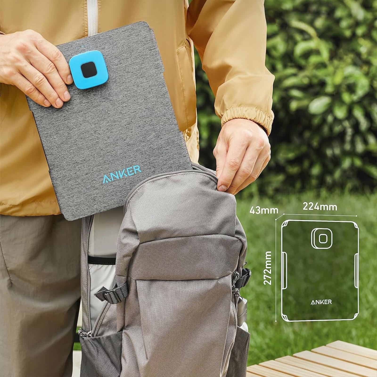 Anker SOLIX 30w Portable Solar Panel PS30 for On-the-Go Charging with USB - Image 4