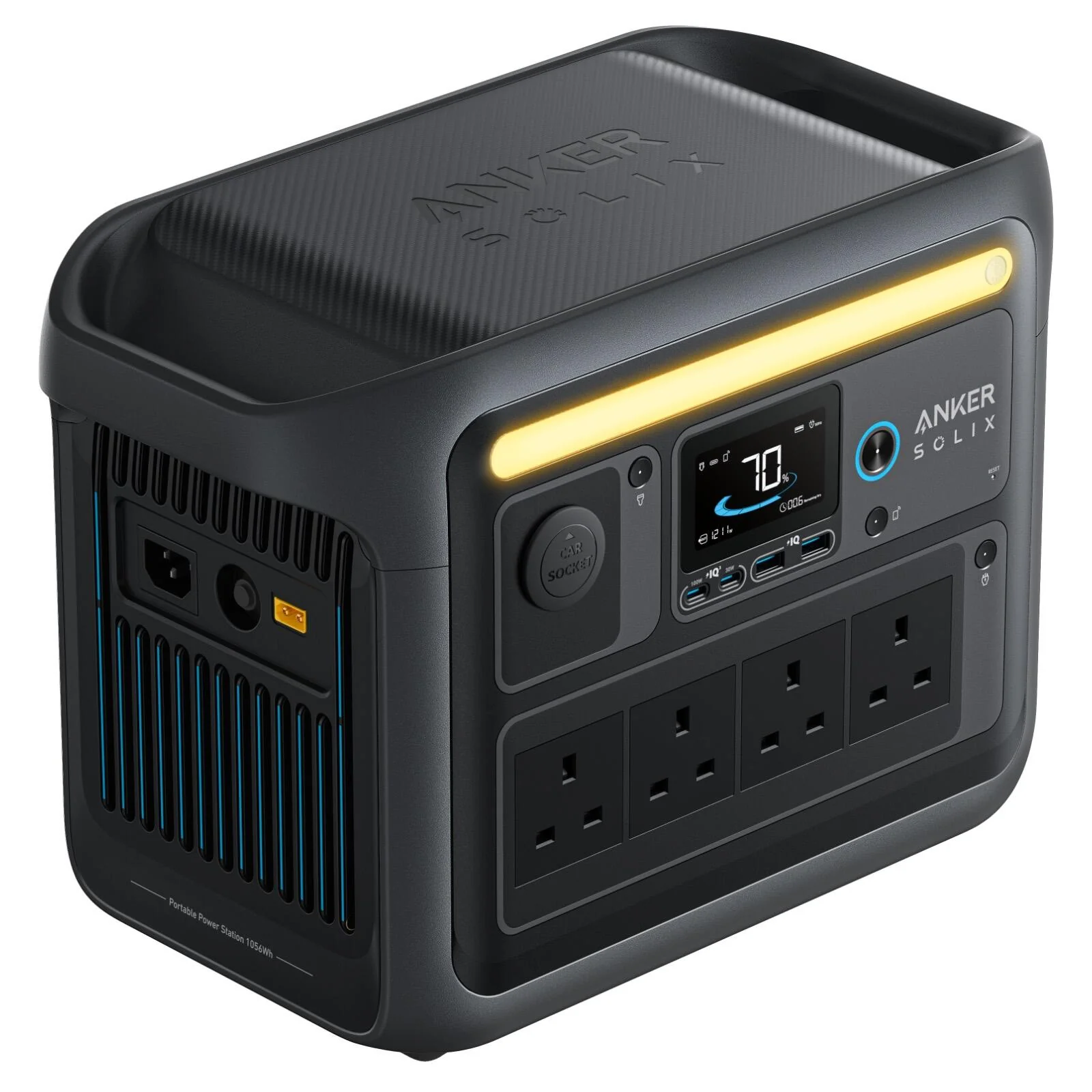 Anker SOLIX C1000X 1056Wh 1800w Portable Battery Power Station 5 Year Warranty - Image 3