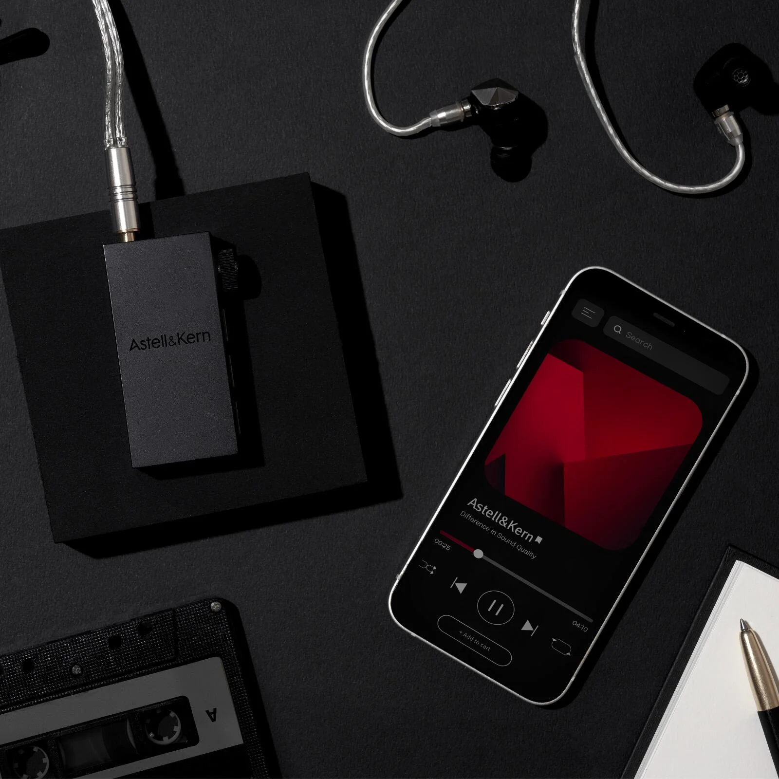 Astell&Kern AK HB1 Wireless & Wired Headphone DAC Amp Bluetooth USB C Lightning - Image 6