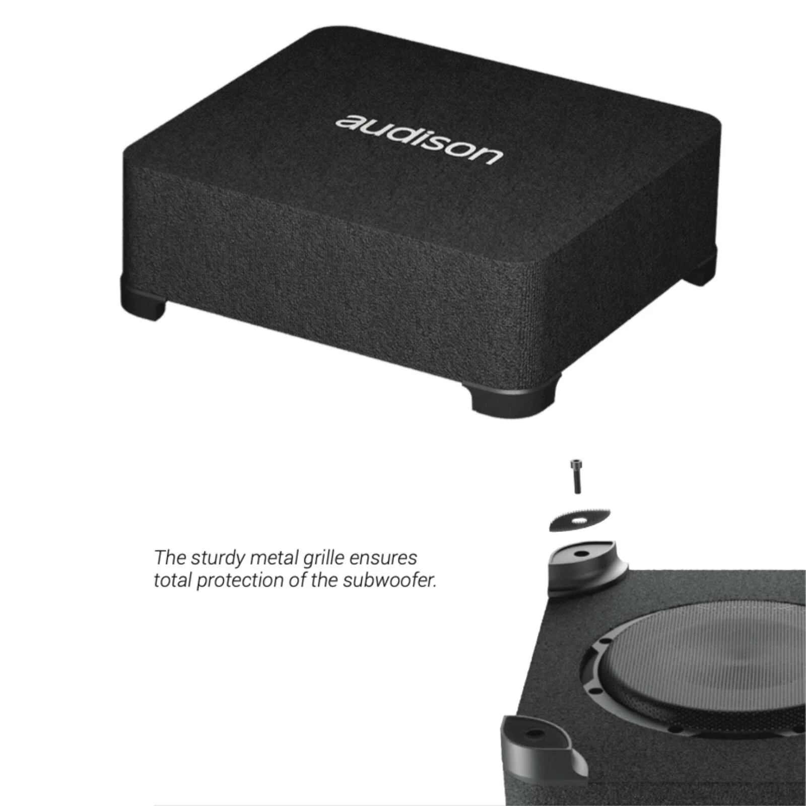 Audison Prima APBX 8 DS 8" Passive Sub Box Compact Subwoofer Enclosure 250w RMS - Image 3