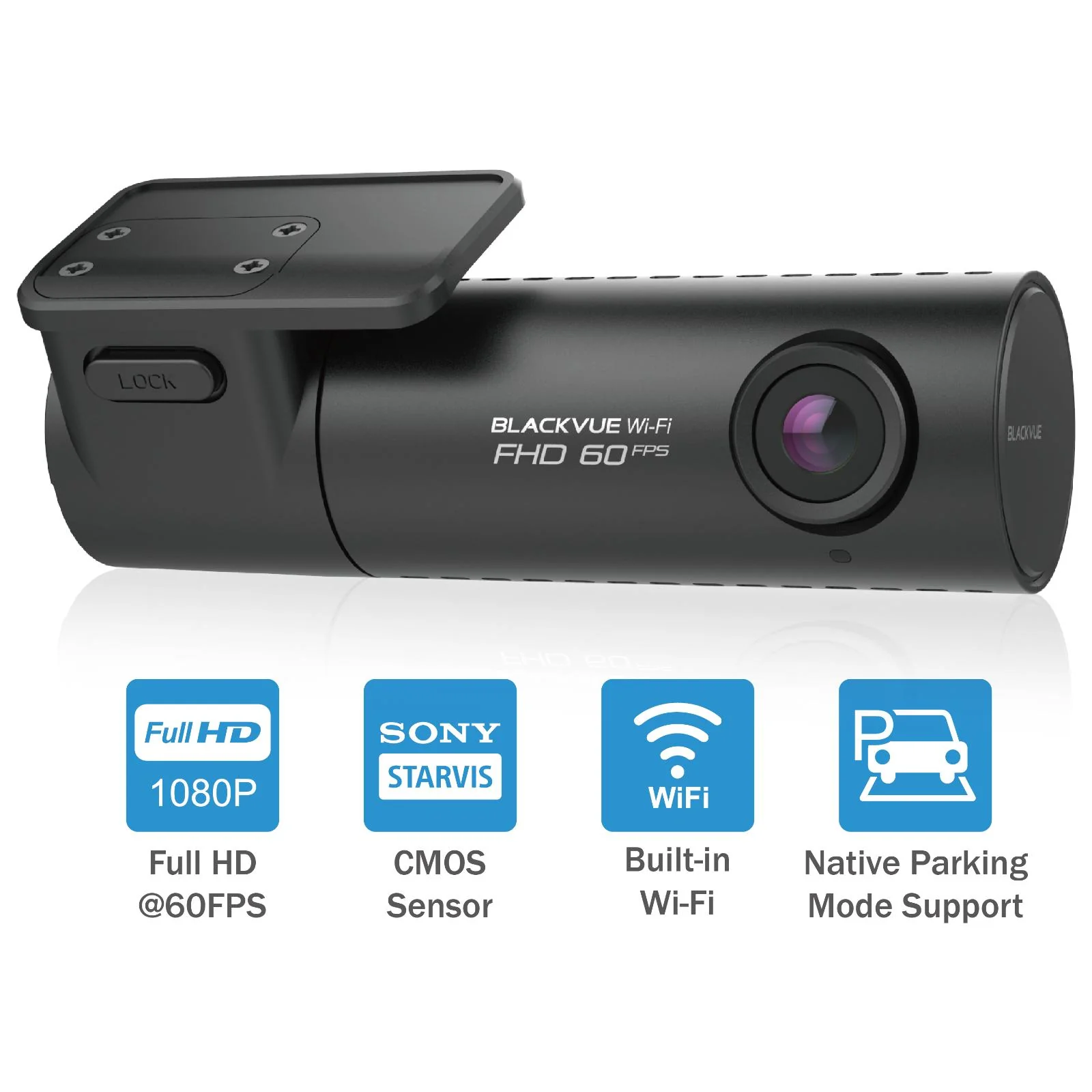 BlackVue Dash Cam DR590X-1CH 32GB Full HD 1080p Starvis Wi-Fi 1 Channel Camera - Image 4