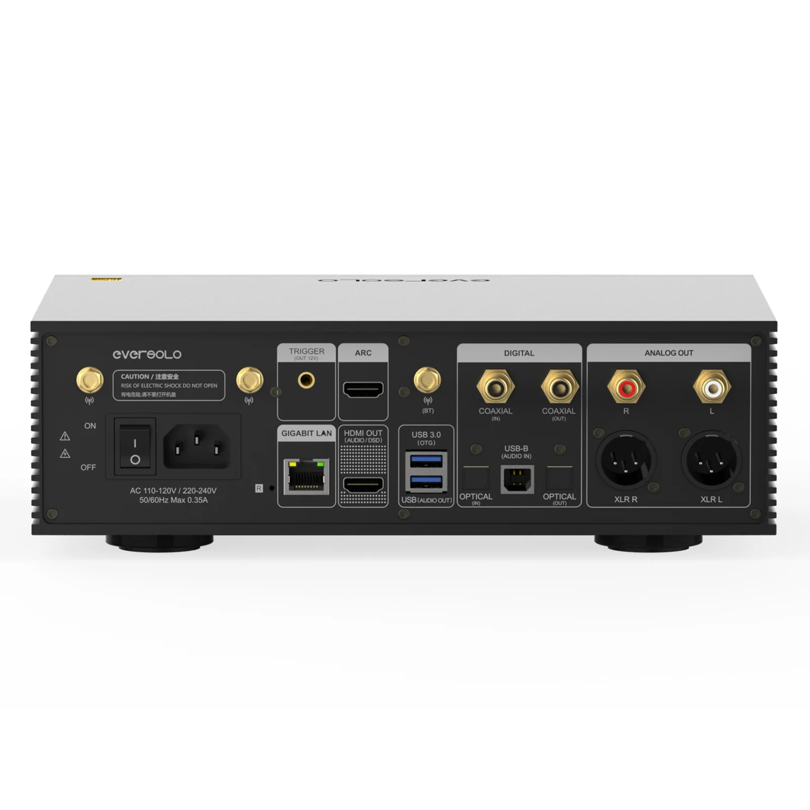 Eversolo DMP-A6 Gen 2 High-Fidelity Music Streamer DAC Bluetooth 6 Inch Display - Image 3