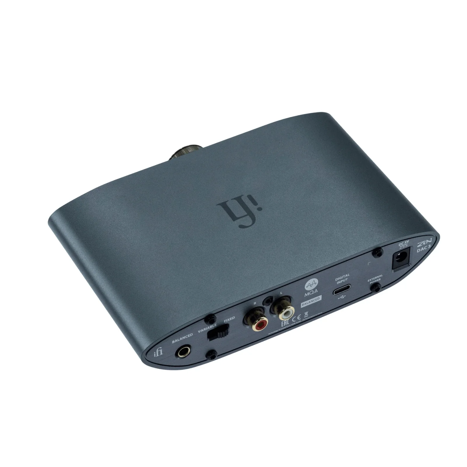 iFi Audio Zen DAC 3 Desktop USB Hi-Res Balanced Headphone Amp Pre Amplifier - Image 3