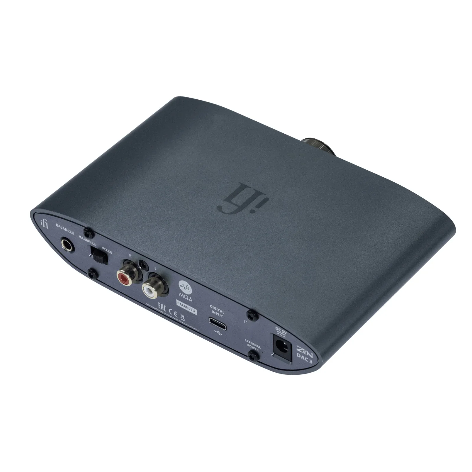 iFi Audio Zen DAC 3 Desktop USB Hi-Res Balanced Headphone Amp Pre Amplifier - Image 4