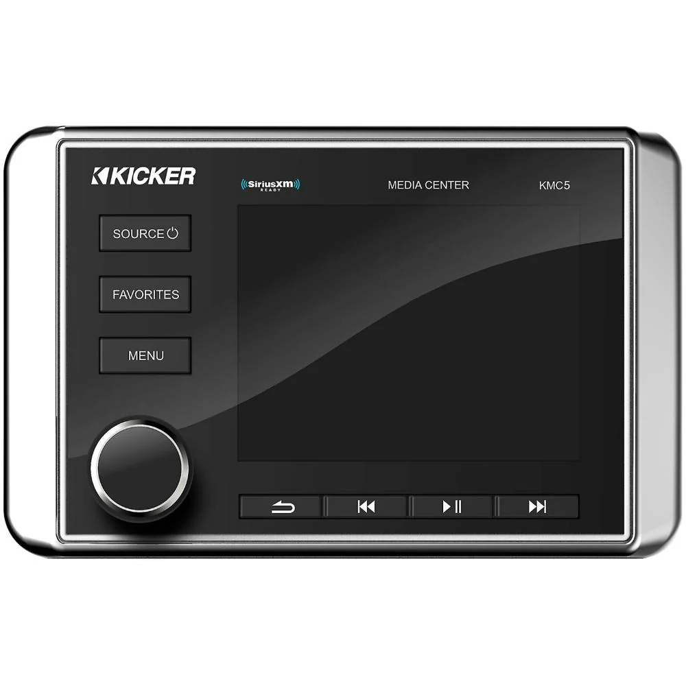 Kicker 46KMC5 Marine Digital Media Receiver Bluetooth USB Radio Source Unit - Image 3