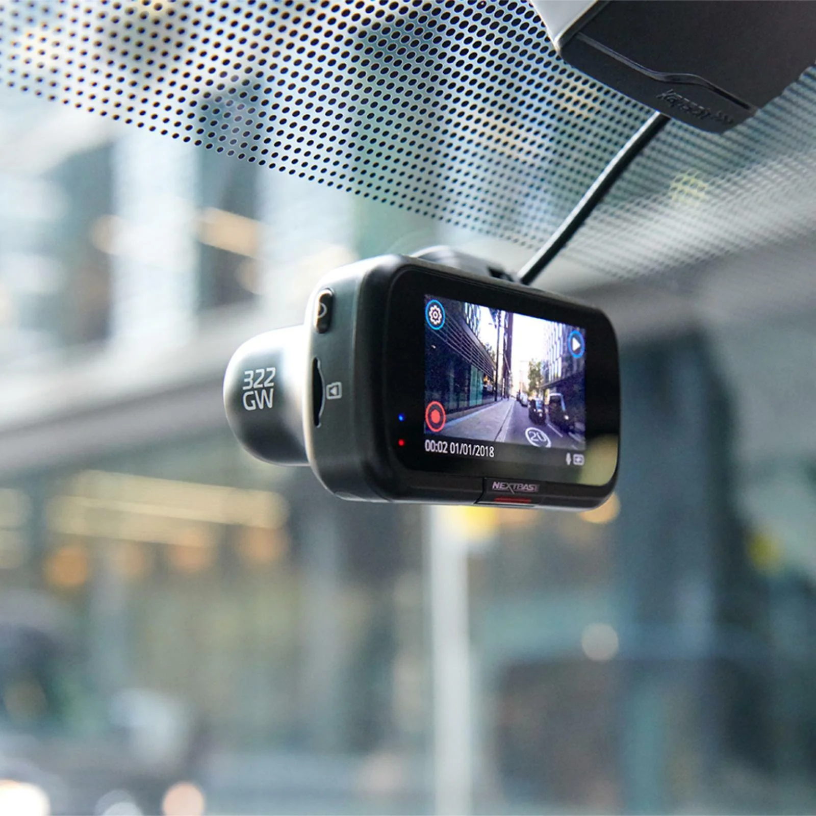 Nextbase 322GW Dash Cam 1080p Video 2.5" Touch Screen Bluetooth GPS WIFI Camera - Image 12