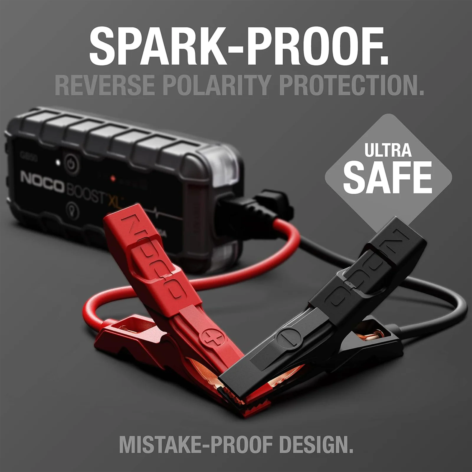 NOCO Boost GB50 1500A UltraSafe Jump Starter Power Pack 12V Car Battery Booster - Image 3
