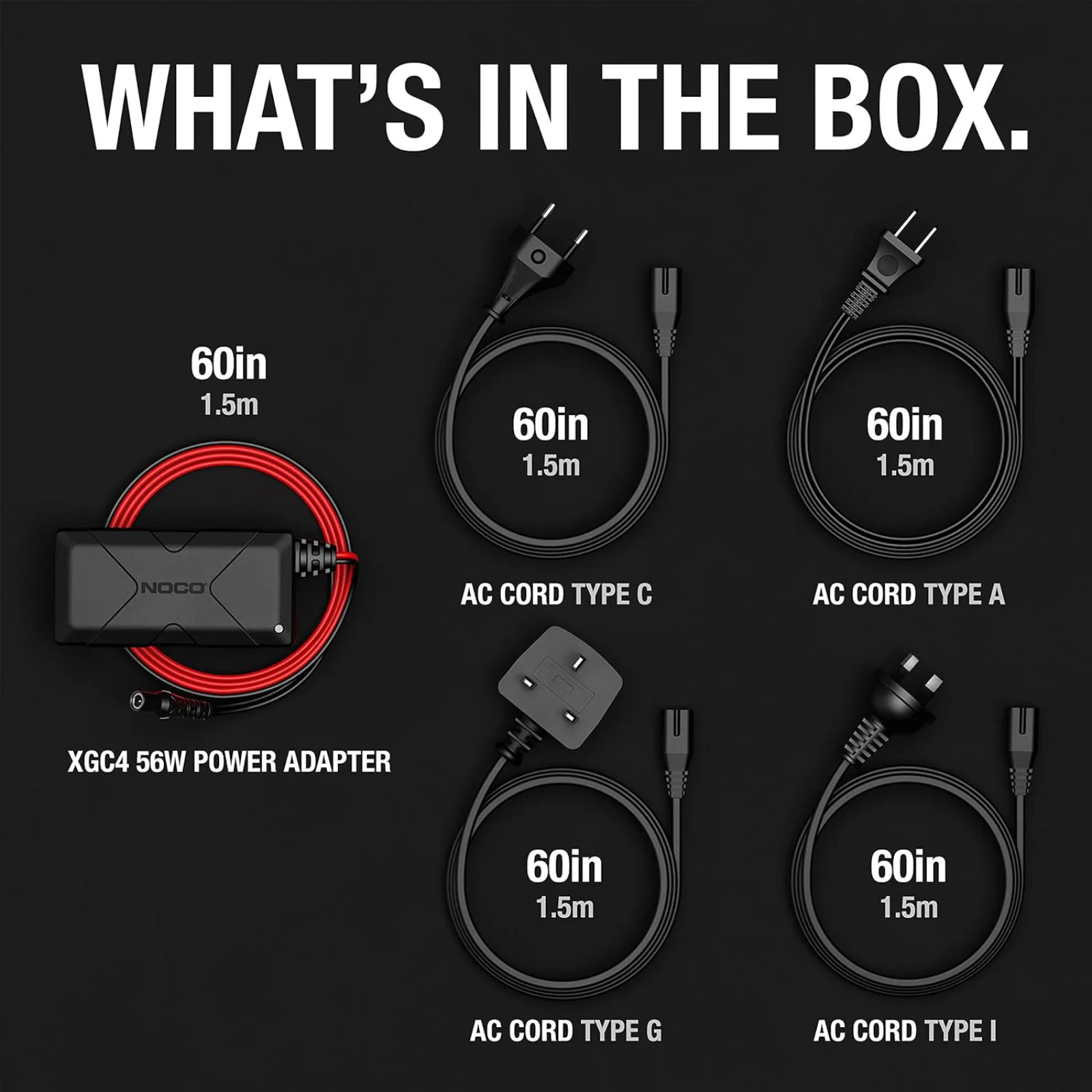 NOCO XGC4 56W Boost Power Adapter for GB70, GB150, GB250 GB500 Jump Starters - Image 7