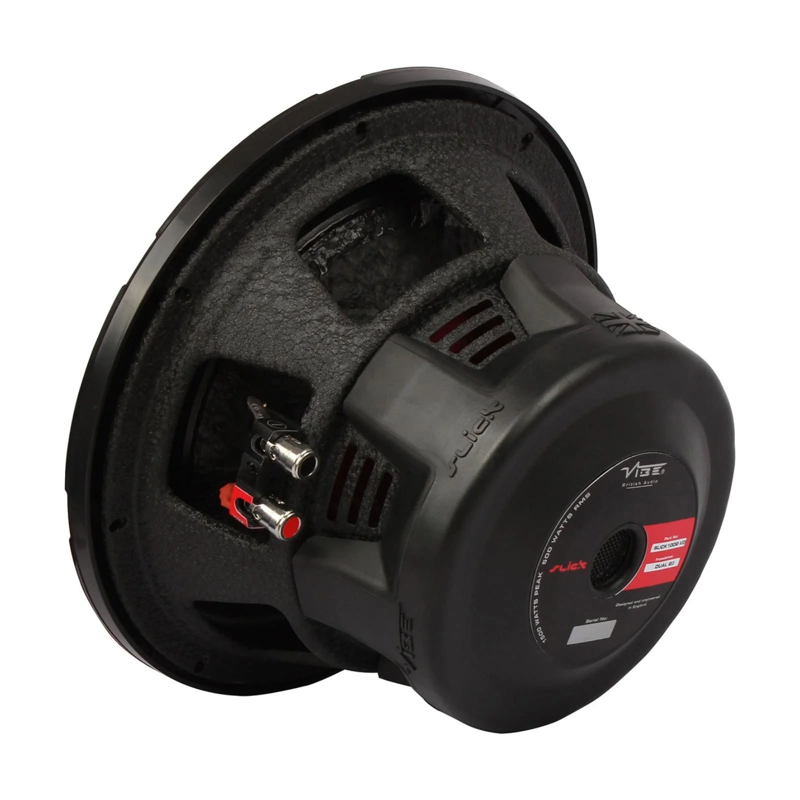 Vibe Subwoofer 10 Inch Powerful Car Bass Sub 500w RMS Dual 2 ohms SLICK10D2-V3 - Image 3