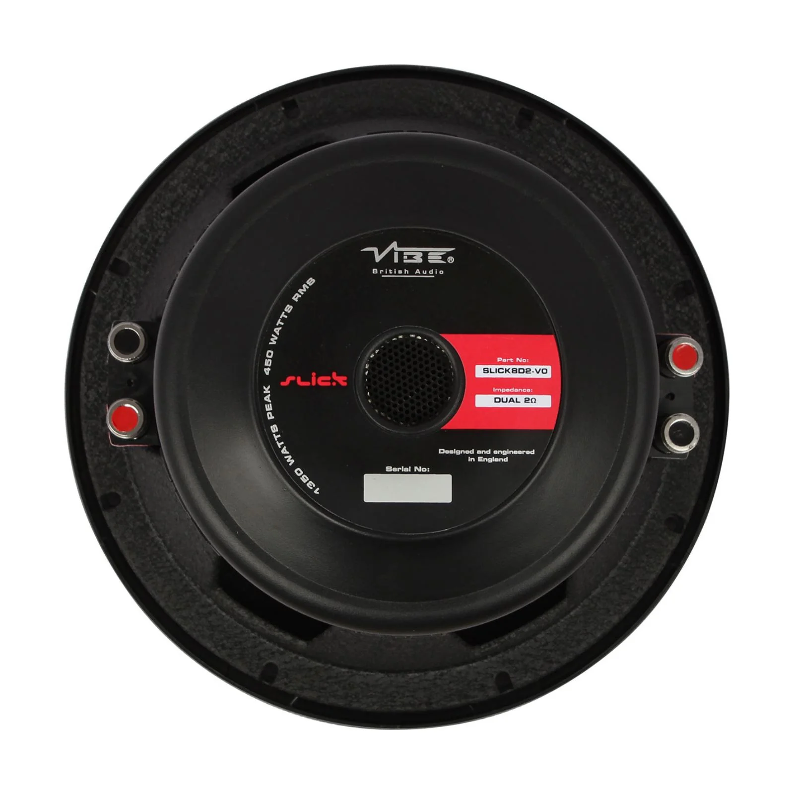Vibe Subwoofer 8 Inch Powerful Car Bass Sub 450w RMS Dual 2 ohms SLICK8D2-V3 - Image 5