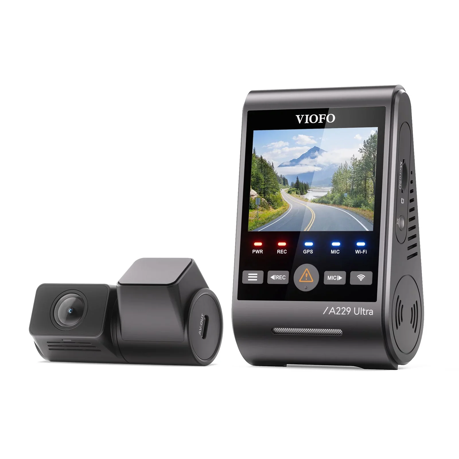 Viofo A229 Ultra 2CH Dash Cam 4K Front 4K Rear Starvis GPS WIFI HDR Dual Camera - Image 3