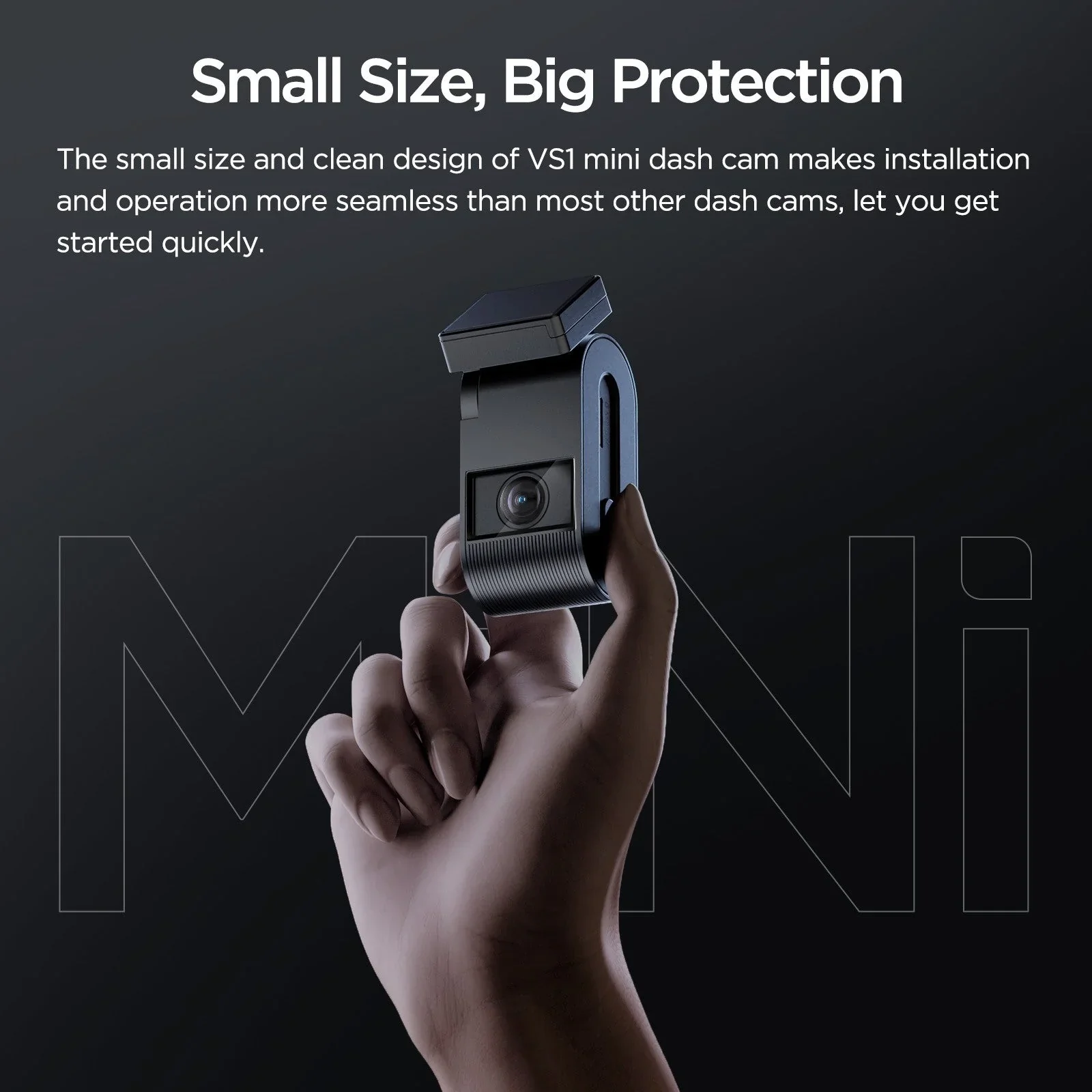 Viofo VS1 Mini Dash Cam 2K HDR Front Sony Starvis 2 GPS WIFI Camera - Image 3